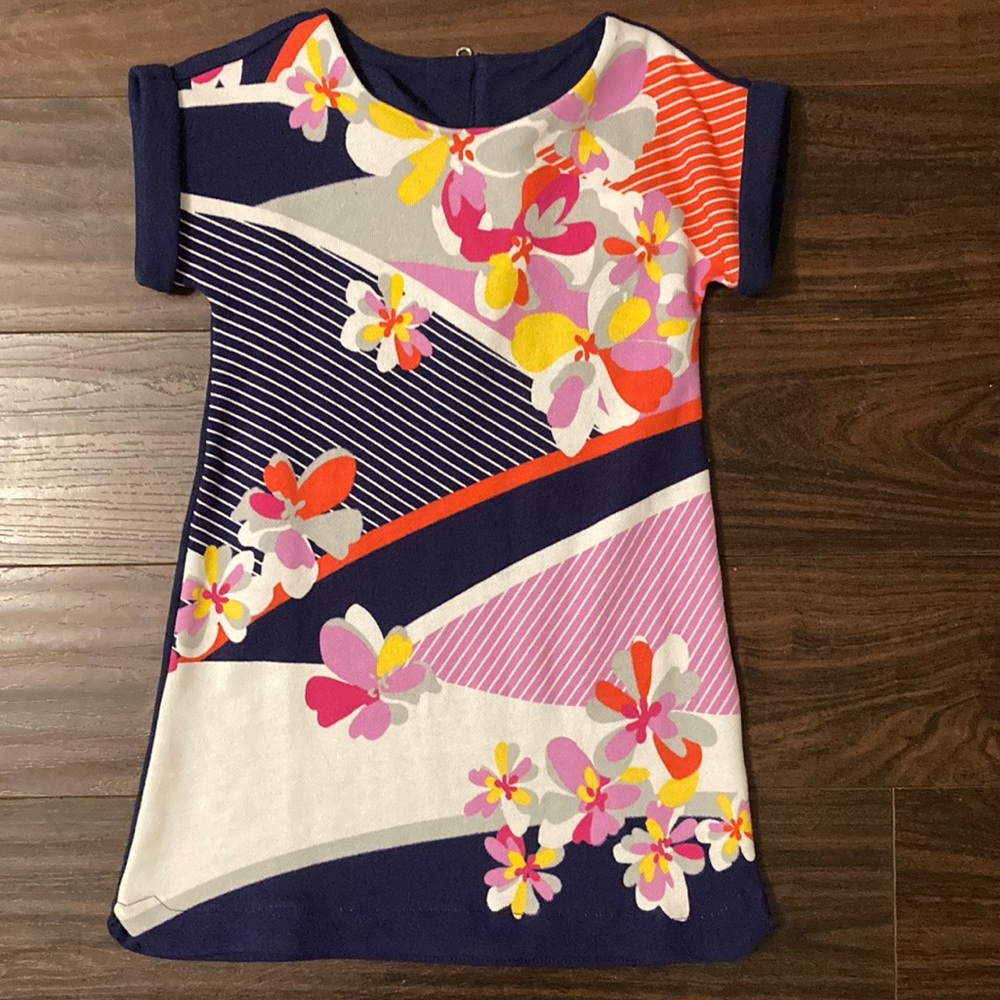 Gymboree Floral and Stripes Dress ( Size 5 girls)